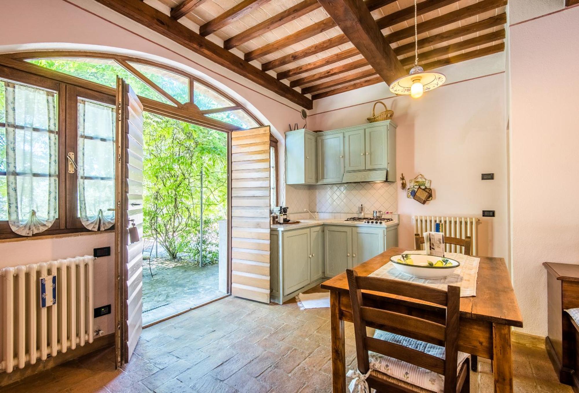 Glicine Apartment Podere Giardino Montalcino Zewnętrze zdjęcie
