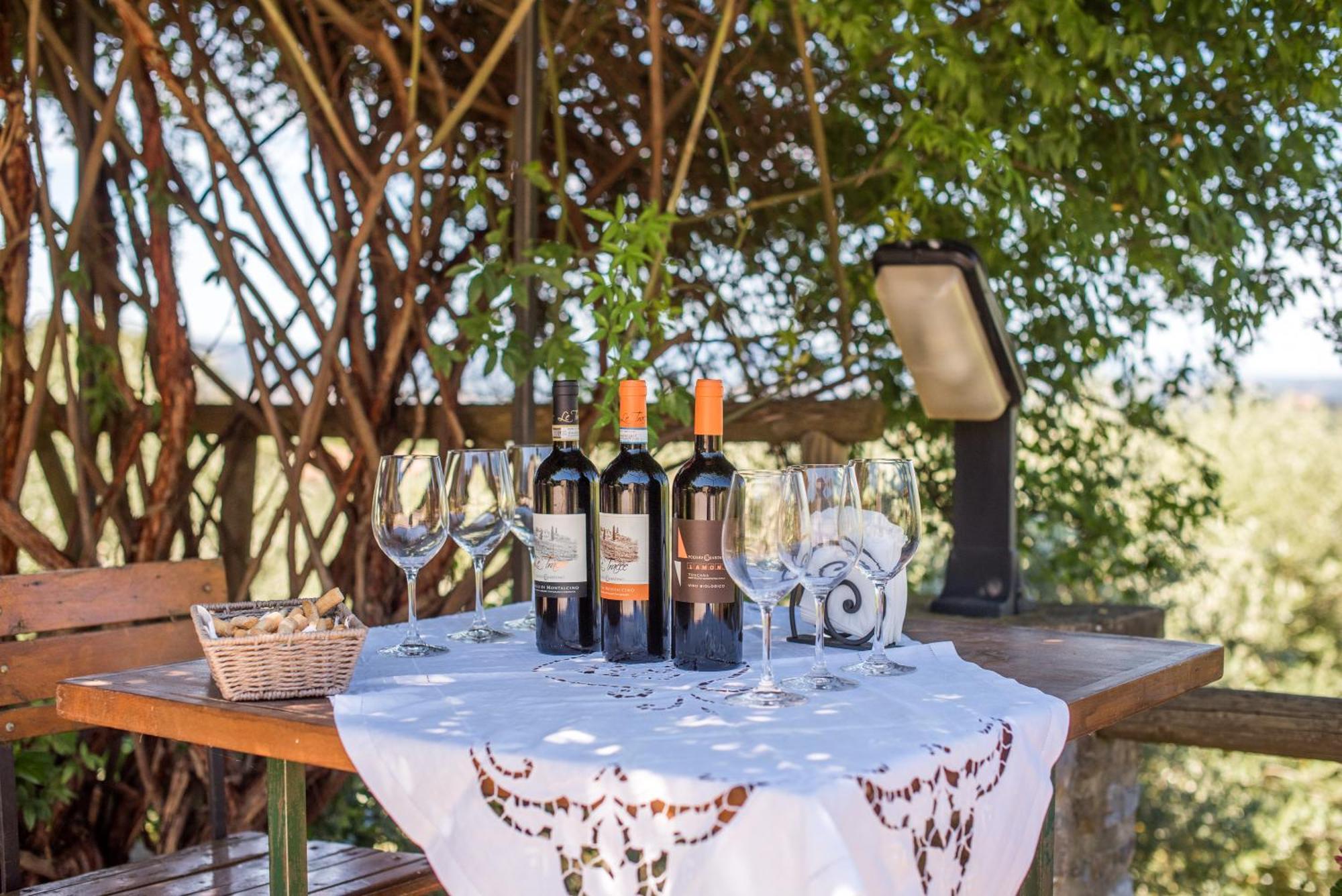 Glicine Apartment Podere Giardino Montalcino Zewnętrze zdjęcie
